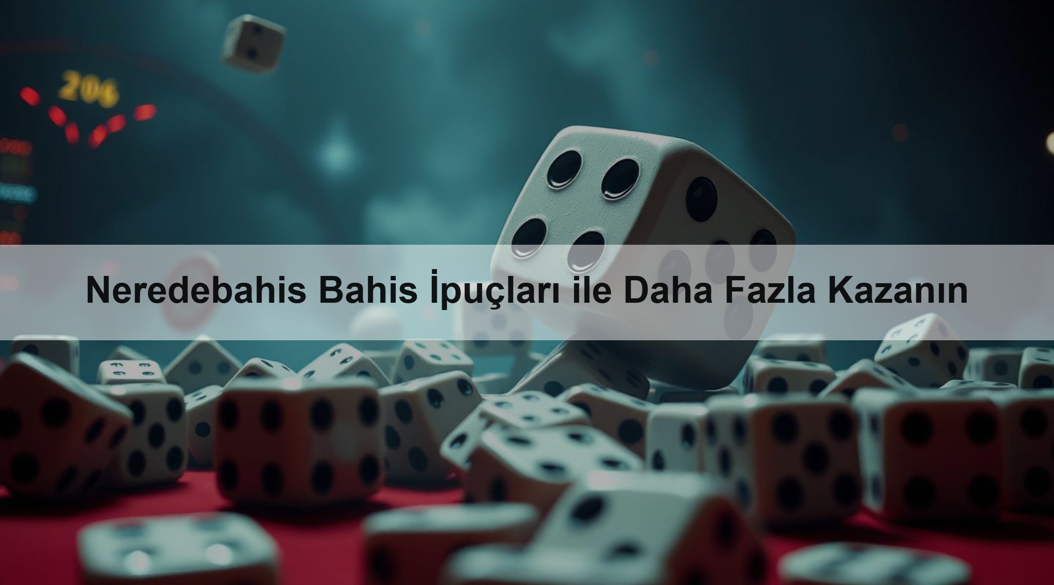 Neredebahis Bahis İpuçları ile Daha Fazla Kazanın