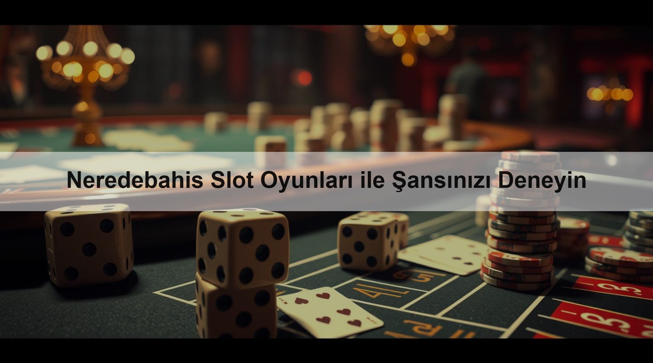 Neredebahis Slot Oyunları ile Şansınızı Deneyin